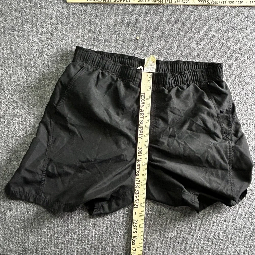 Nike Athletic Shorts Mens Size 34 Black Mesh Lined Gym Running Sportswear Pocket